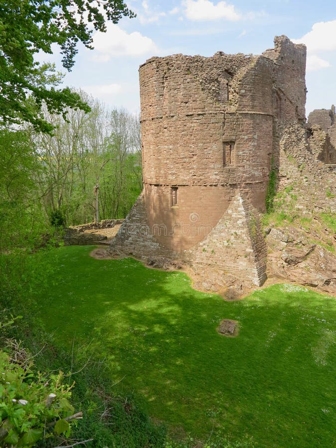 Shadows on the old tower