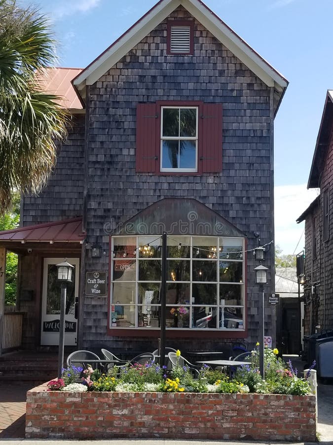 Shaker Style Shop St Augustine, Florida Fotografia Editoriale