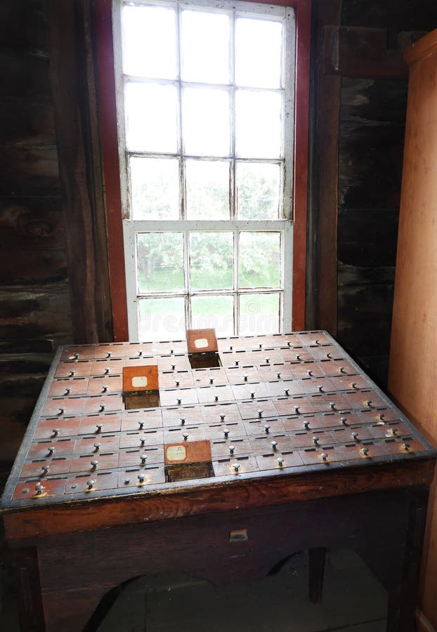 Shaker Designed Woodworking Wooden Tool Drawer Stock Image Image of