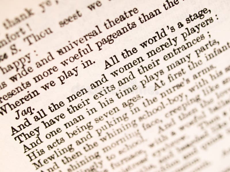 Shakespeare-Preisangabe lizenzfreie stockbilder Shakespeare-Preisangabe lizenzfreie stockbilder