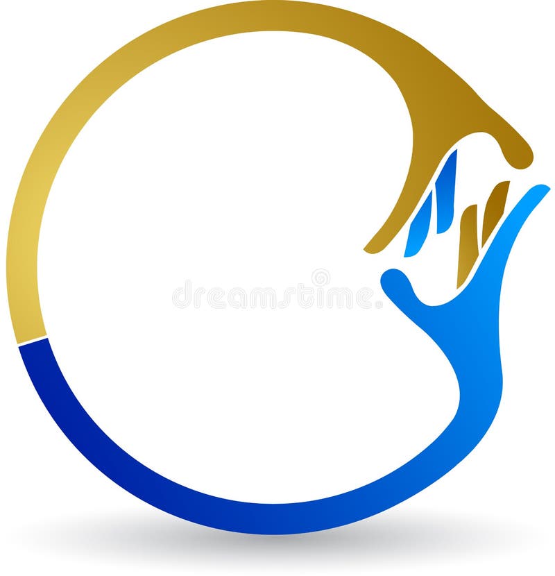 Shaking hand logo