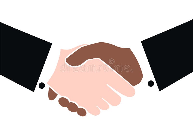Shaking hands stock illustration. Illustration of company - 25013176