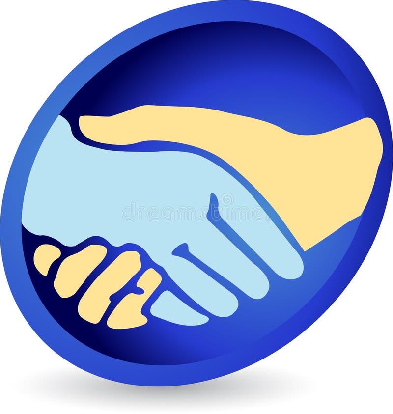 Shaking hands logo