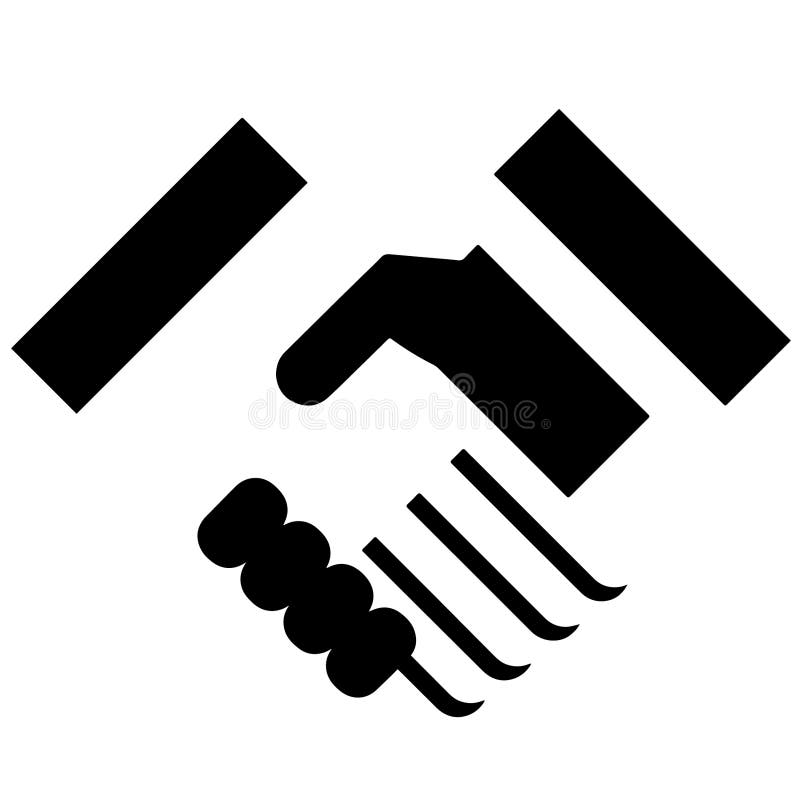 Shaking hands illustration by crafteroks royalty free illustration Shaking hands illustration by crafteroks royalty free illustration