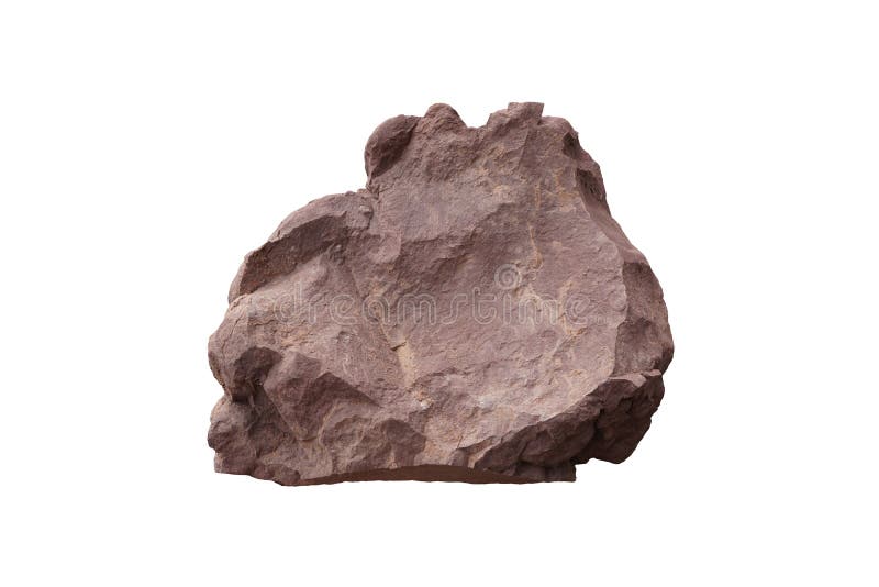 Raw Specimen of Red Shale Clastic Sedimentary Rock Isolated on White  Background. Stock Image - Image of rock, clastic: 242181959
