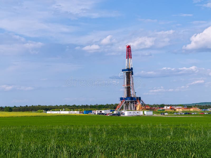 Shale gas royalty free stock photography Shale gas royalty free stock photography