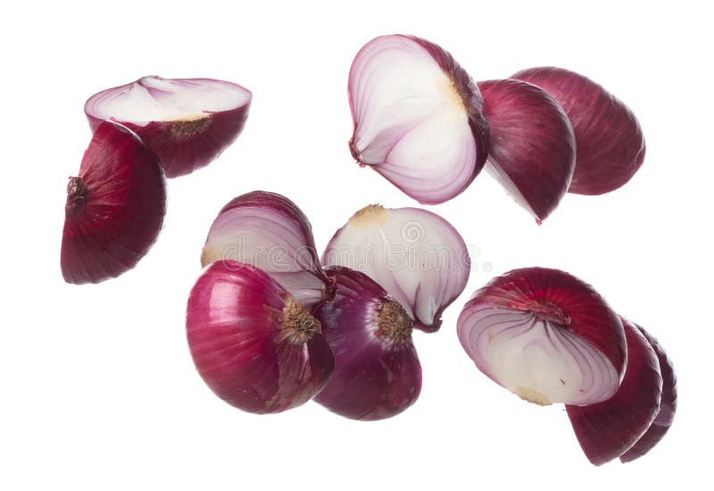 Shallots Fall Fly in Mid Air, Red Fresh Vegetable Spice Shallots Onion  Floating. Organic Fresh Herbal Shallots Root Head Round Stock Photo - Image  of isolated, health: 272136616