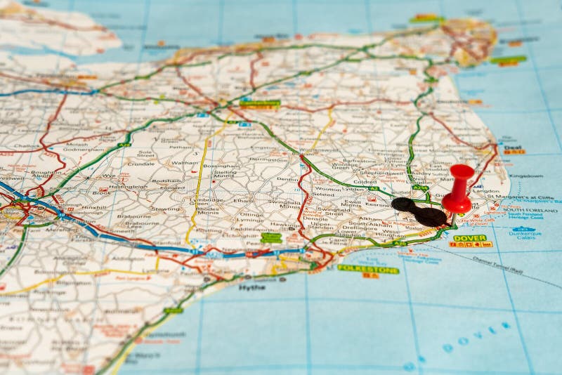 Map Of East Kent Kent Map Photos - Free & Royalty-Free Stock Photos From Dreamstime