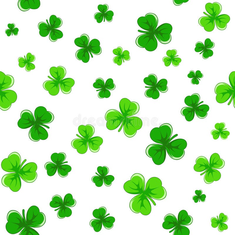 Shamrock stock vector. Illustration of holiday, vector - 13016511