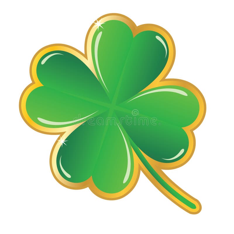 Shamrock badge