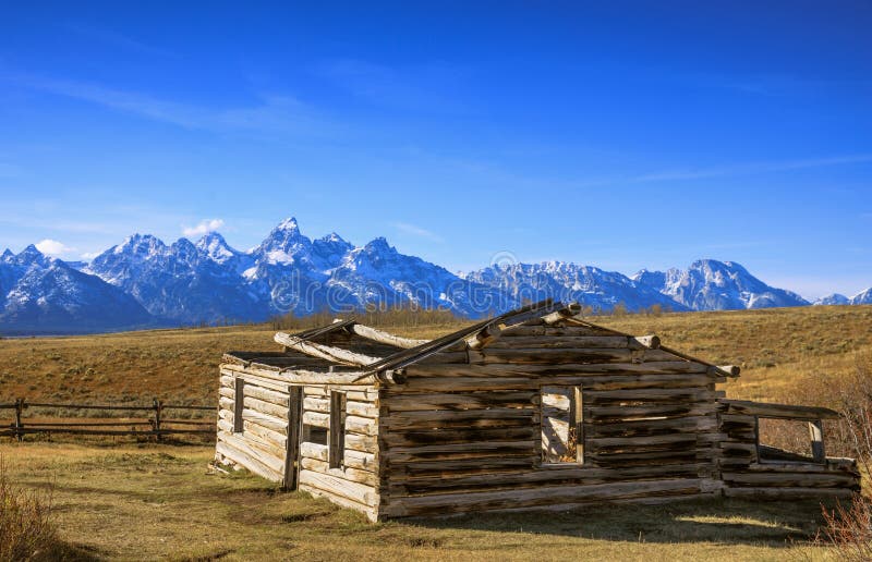 The Shane Cabins in the Grand Teton National Park