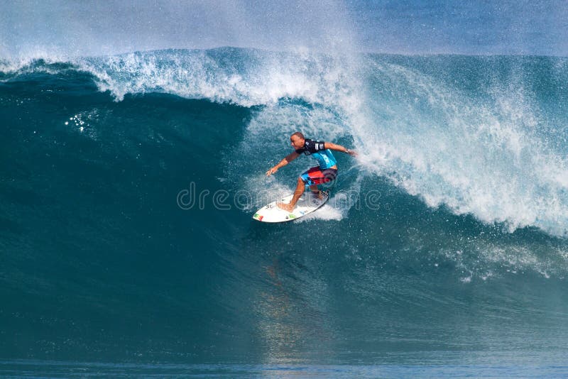 North Shore, Hawaii. Surfer, Shane Dorian of Hawaii, rides a wave at Backdoor while surfing in the Pipeline Masters surf contest, the third jewel in the Triple Crown of Surfing on the North Shore of Oahu. North Shore, Hawaii. Surfer, Shane Dorian of Hawaii, rides a wave at Backdoor while surfing in the Pipeline Masters surf contest, the third jewel in the Triple Crown of Surfing on the North Shore of Oahu.