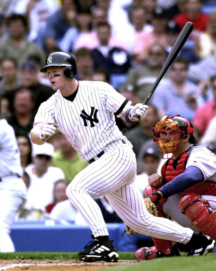 New York Yankees OF Shane Spencer. (Image taken from color slide. )