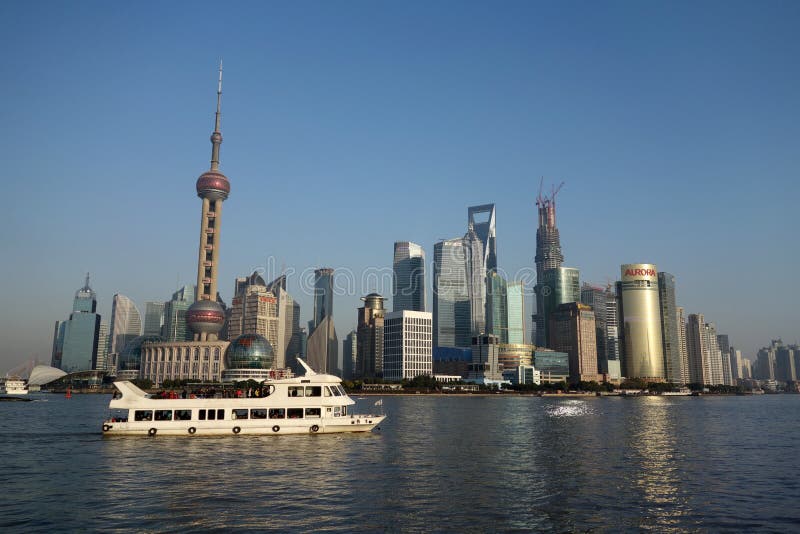 The bund of shanghai,China.