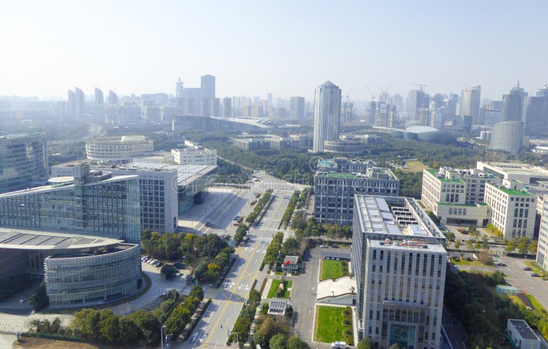 Shanghai city streetscape royalty free stock photo Shanghai city streetscape royalty free stock photo