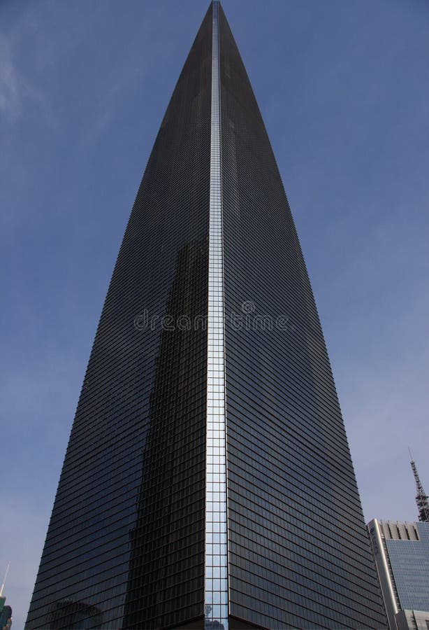 Shanghai Global Financial Hub Stock Image Image of pudong, appearance