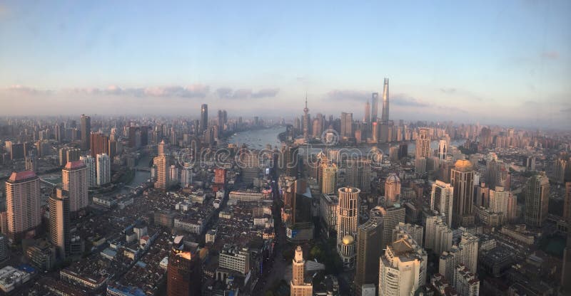 Shanghai la vista della diga fotografia stock libera da diritti Shanghai la vista della diga fotografia stock libera da diritti