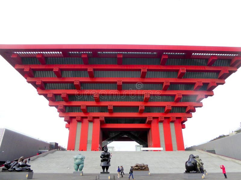 Shanghai World Expo China Pavilion stock photos Shanghai World Expo China Pavilion stock photos