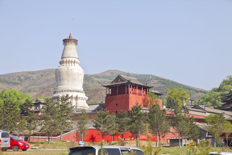 Shanxi Wutai della Cina fotografie stock Shanxi Wutai della Cina fotografie stock
