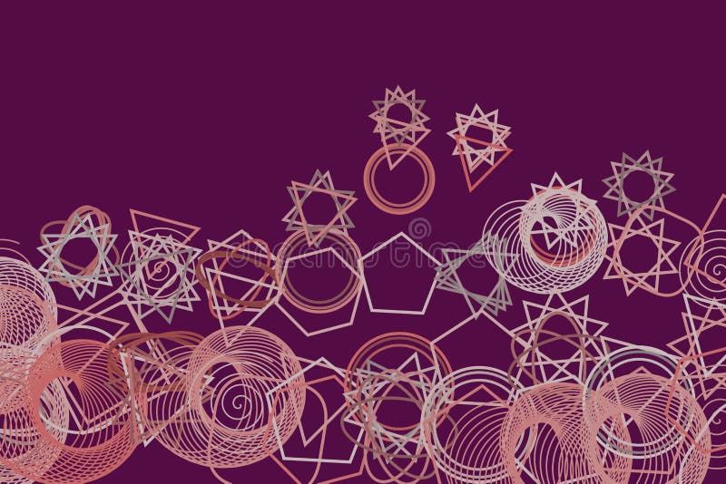 Shape of mixed, abstract background pattern. Template, hexagon, repeat & style. vector illustration