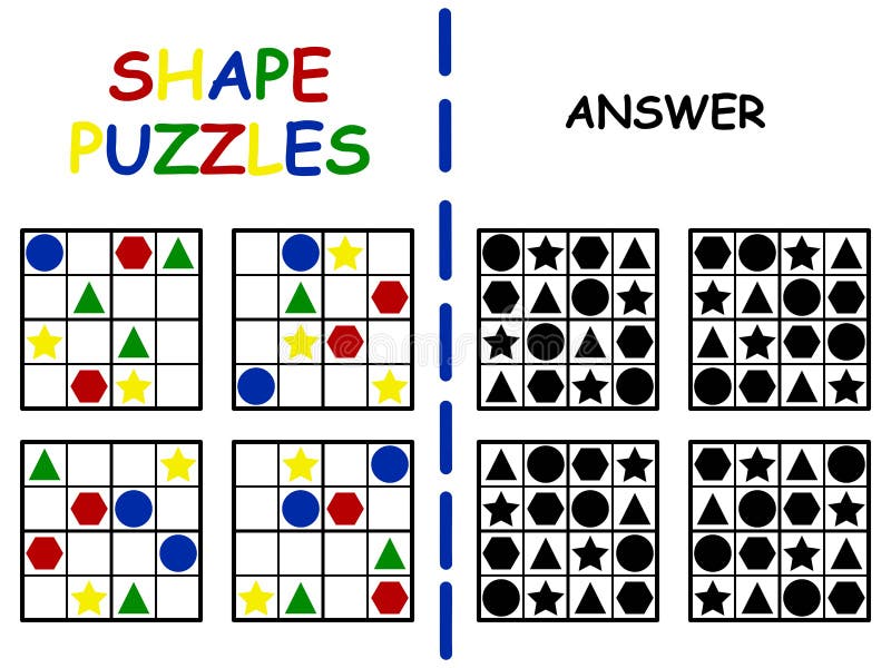 Shape Games and Puzzles