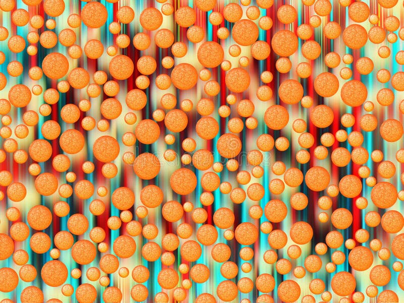 Shaped Golden Bubbles and Colorful Background Stock Image Image of