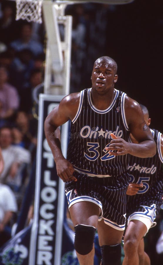 Shaquille O Neal Orlando Magic Redactionele Foto Image Of Genaturaliseerd Magisch