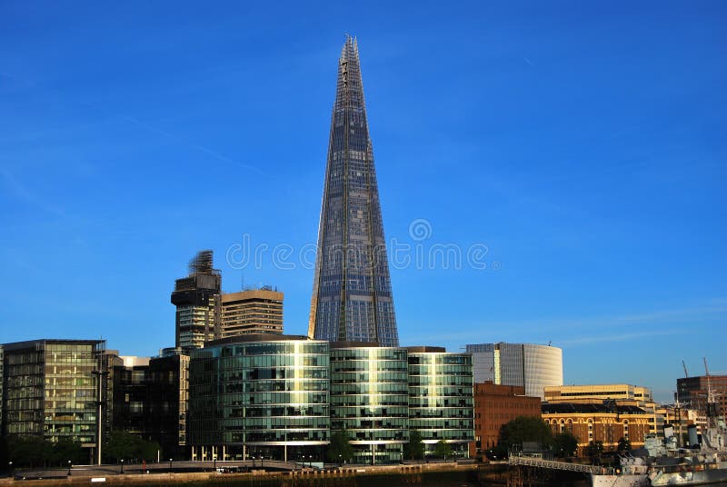 The Shard of Glass Tower in London