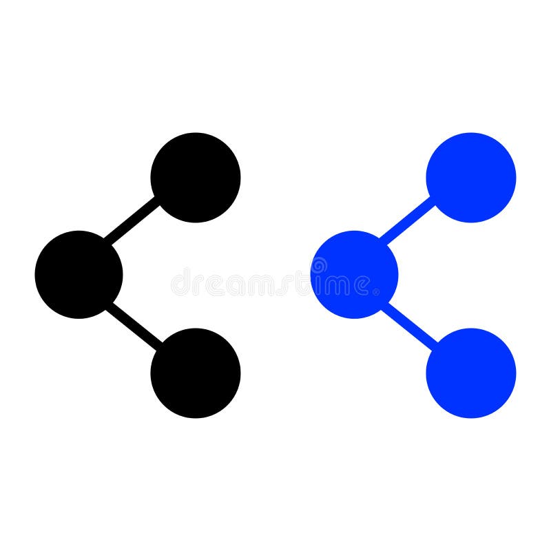 Share link icon stock illustration. Illustration of element - 113832995