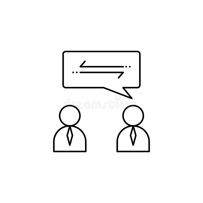 Sharing, Discuss, Exchange, Trade Icon. Element of Life Coach Icon Stock  Illustration - Illustration of sharing, line: 157491429