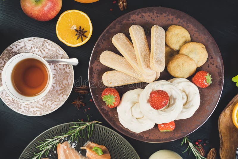 Sharing food christmas party people hands table royalty free stock photos Sharing food christmas party people hands table royalty free stock photos