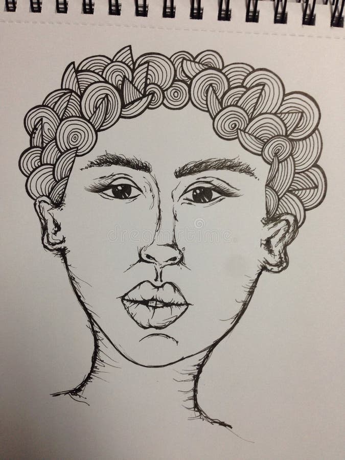 Sharp figure stock illustration