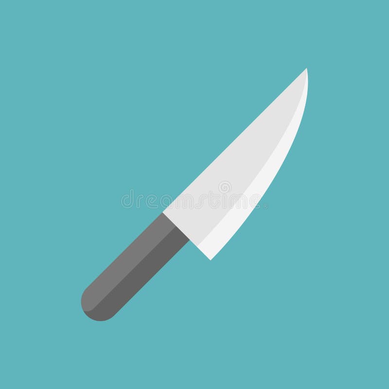 Sharp knife stock vector. Illustration of edge, vector 17494097