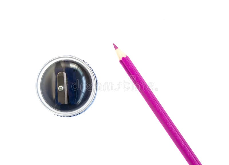 Sharpener and pencil