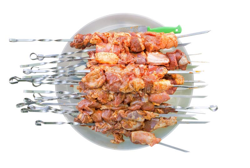 Shashlik raw