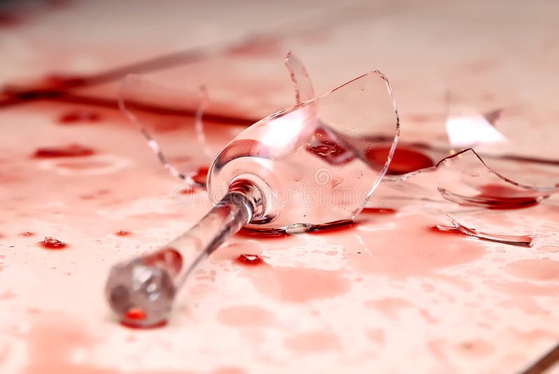 Shattered Glass stock images