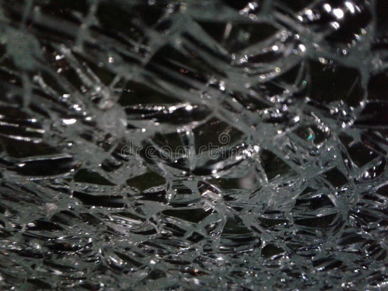 Shattered Glass stock photo. Image of glass, shattered 128542710