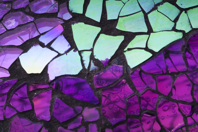 Shattered Glass Mosaic