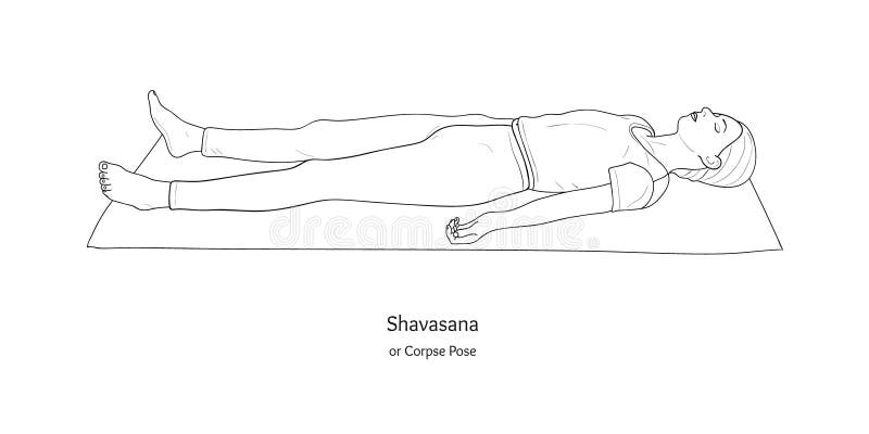 Premium Photo | Group of people resting after yoga workout lying in  shavasana corpse dead body pose focus on caucasian girl relaxation asana  reducing fatigue improve inner harmony increase selfawareness concept
