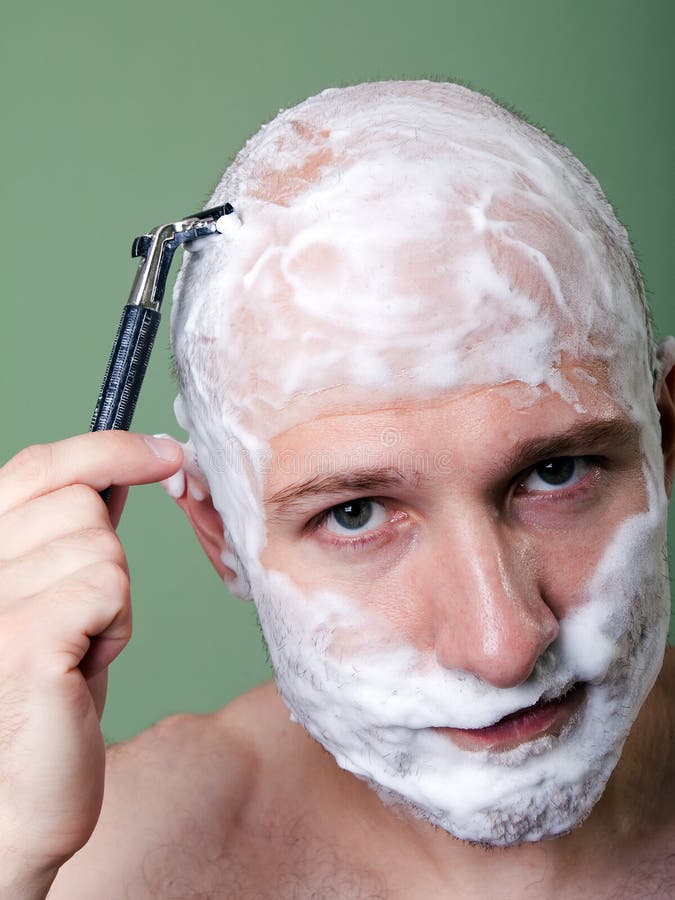 Shaving stock image. Image of care, equipment, person 1729677