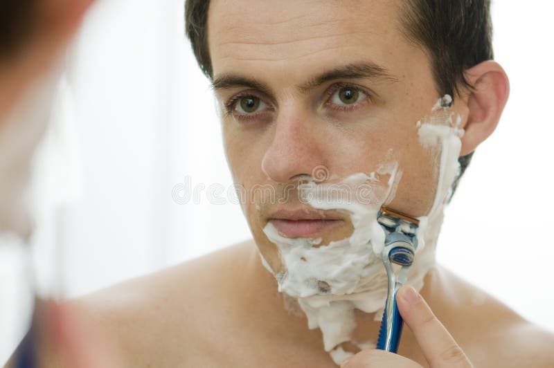 Shaving Picture. Image 8223748