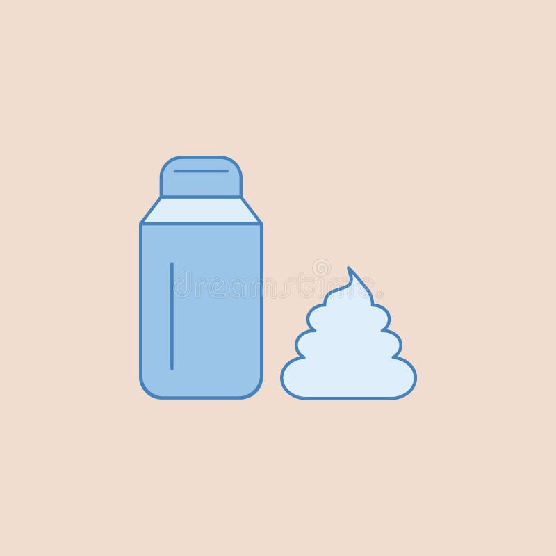 Shave Foam Bottle Aerosol Packaging Can Mockup Stock Illustration -  Download Image Now - Aerosol Can, Bathroom, Beard - iStock