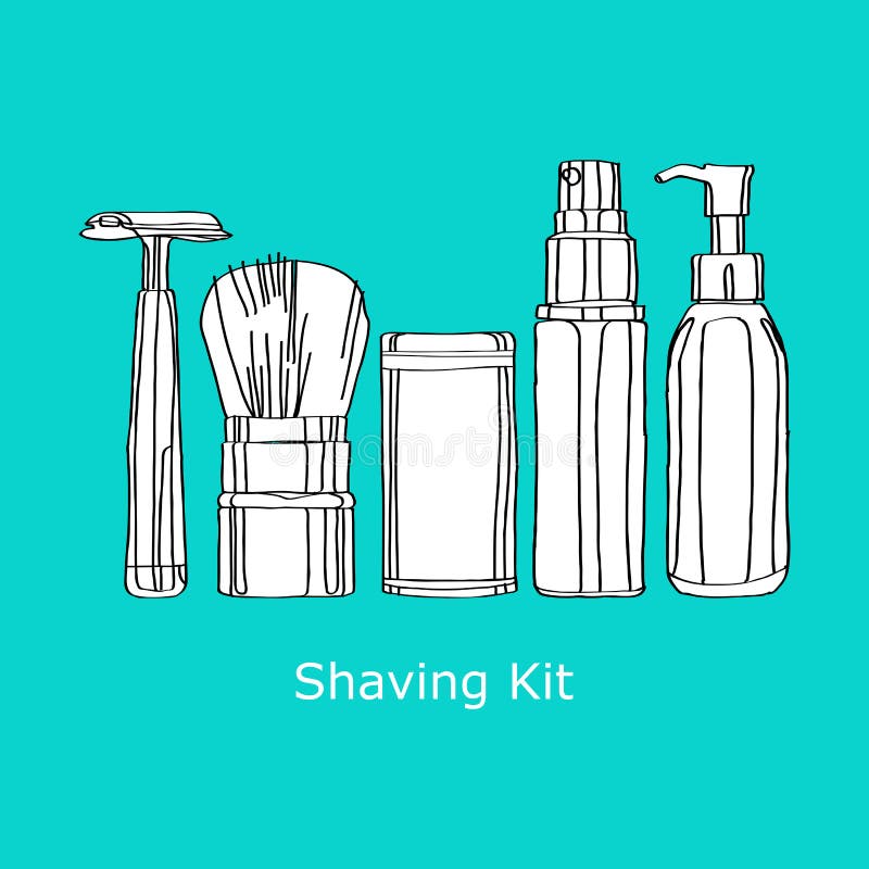 Shaving Kit Stock Illustrations 631 Shaving Kit Stock Illustrations