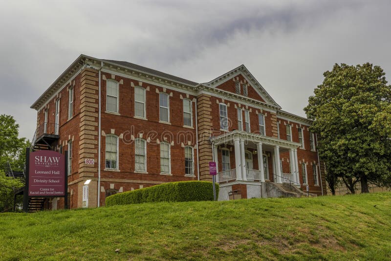 Shaw University in downtown Raleigh North Carolina