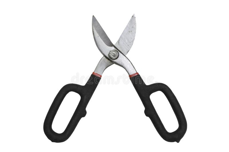 Shears on white background stock image. Image of working 214946611