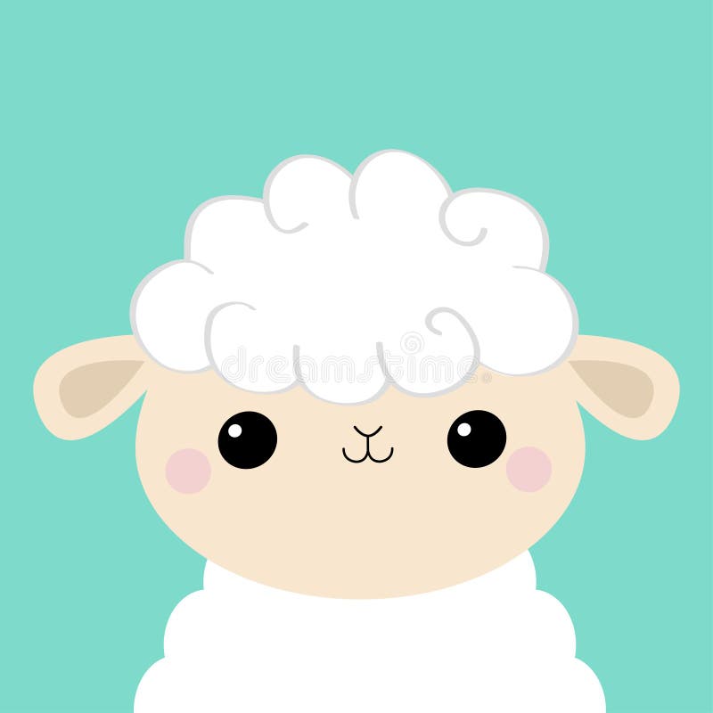 cute sheep cartoon