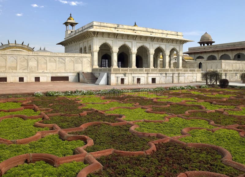 Sheesh Mahal - fortaleza roja - Agra - la India imagenes de archivo Sheesh Mahal - fortaleza roja - Agra - la India imagenes de archivo