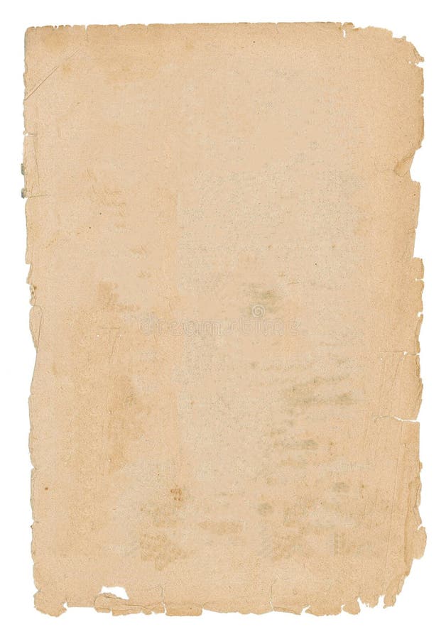 The sheet of a old book with text