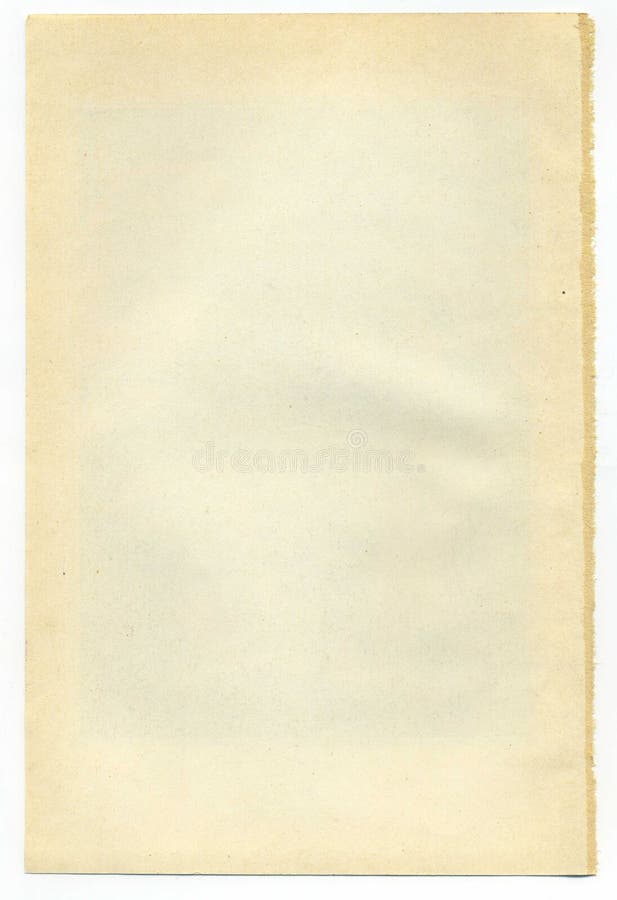 Sheet of Old Paper