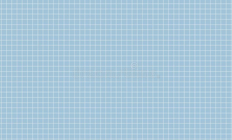 Sheet of paper, seamless texture of graph paper, grid paper sheet, white straight lines on blue background, Illustration business